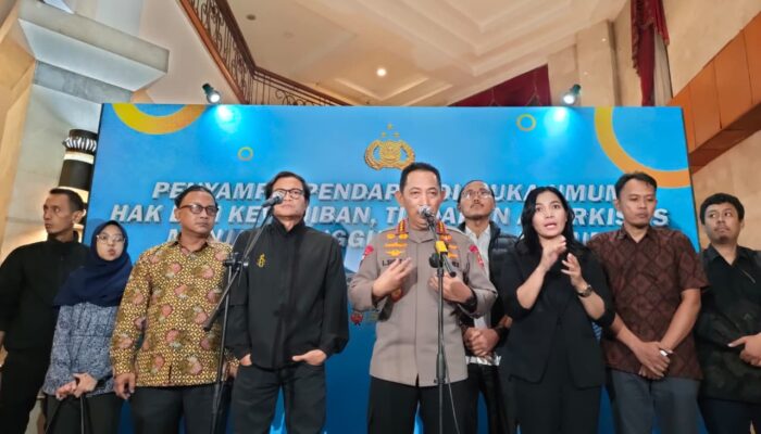Sikap Bijaksana Kapolri Terima Masukan Koalisi Sipil Soal Penanganan Demonstrasi