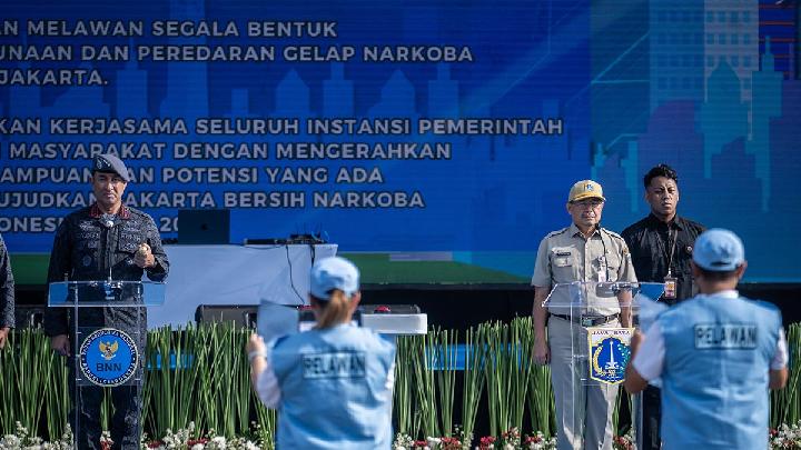 Gaspol! BNN Gelar Apel Kebangsaan Jaga Jakarta Tanpa Narkoba