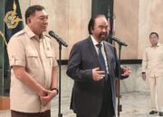 Habis Bertemu Surya Paloh dan Sjafrie Klaim Saling Dapat “Vitamin”
