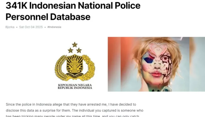 Bjorka Ngaku Bobol Data 341 Ribu Polisi?! Cuma Show Off Biar Dibilang Polri Salah Tangkap!