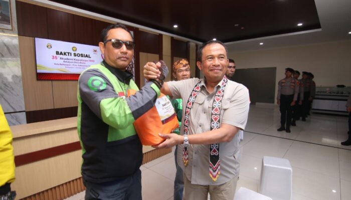 Alumni Akpol 1990 Gelar Bakti Sosial di Balikpapan, Salurkan Ribuan Paket Sembako