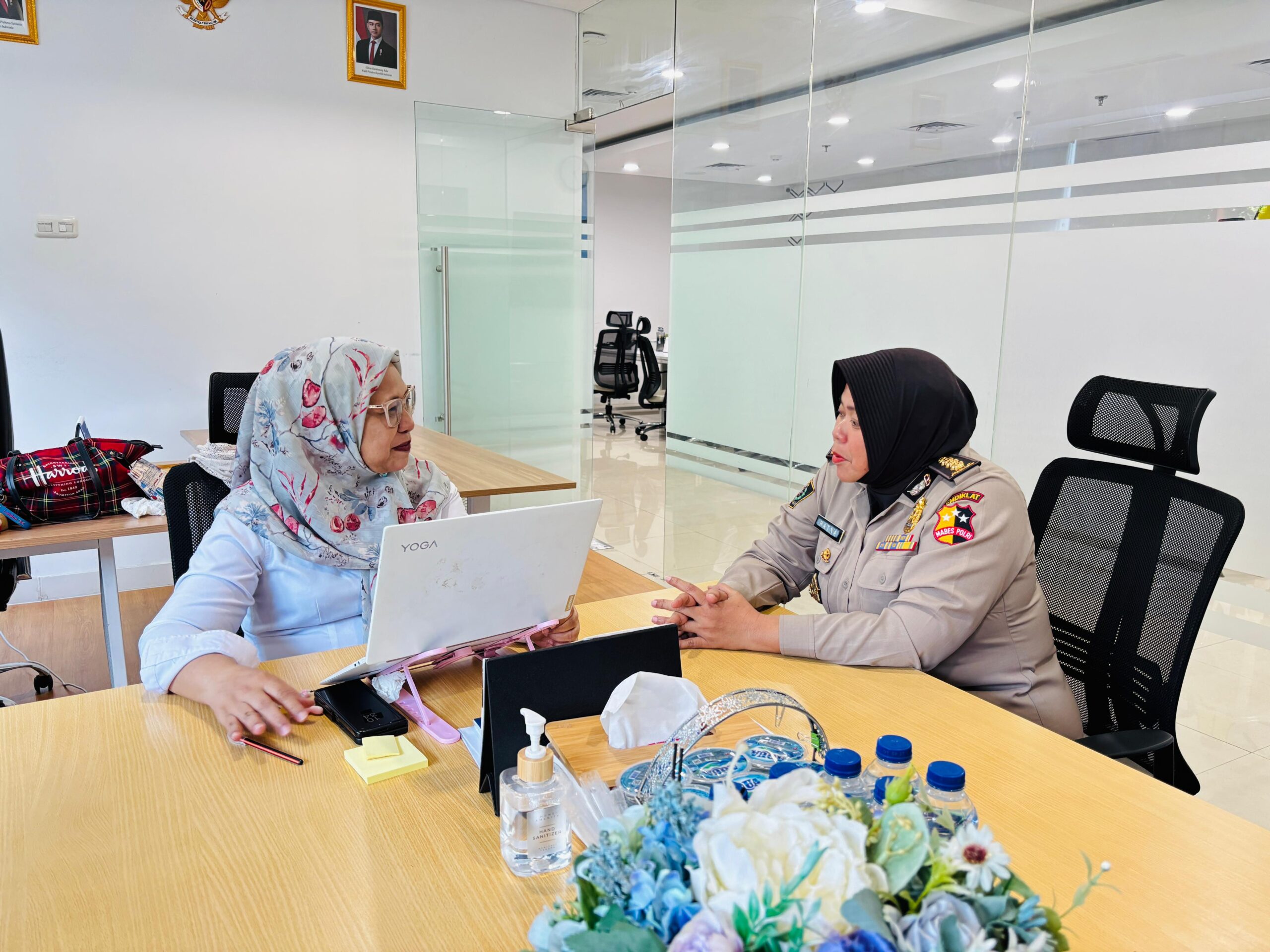 Audiensi Tim Lemdiklat Polri Bersama Komdigi: Pengembangan Aplikasi Pembelajaran B-Smart Policing di Era Digital