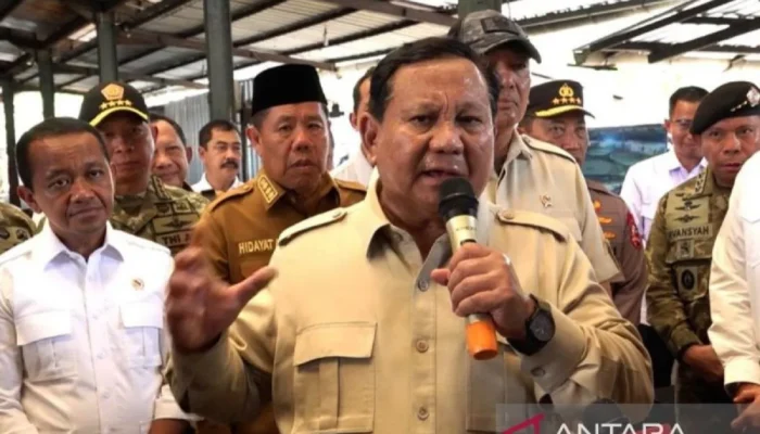 Presiden Prabowo: Kerugian Negara dari Tambang Ilegal Rp 300 Triliun