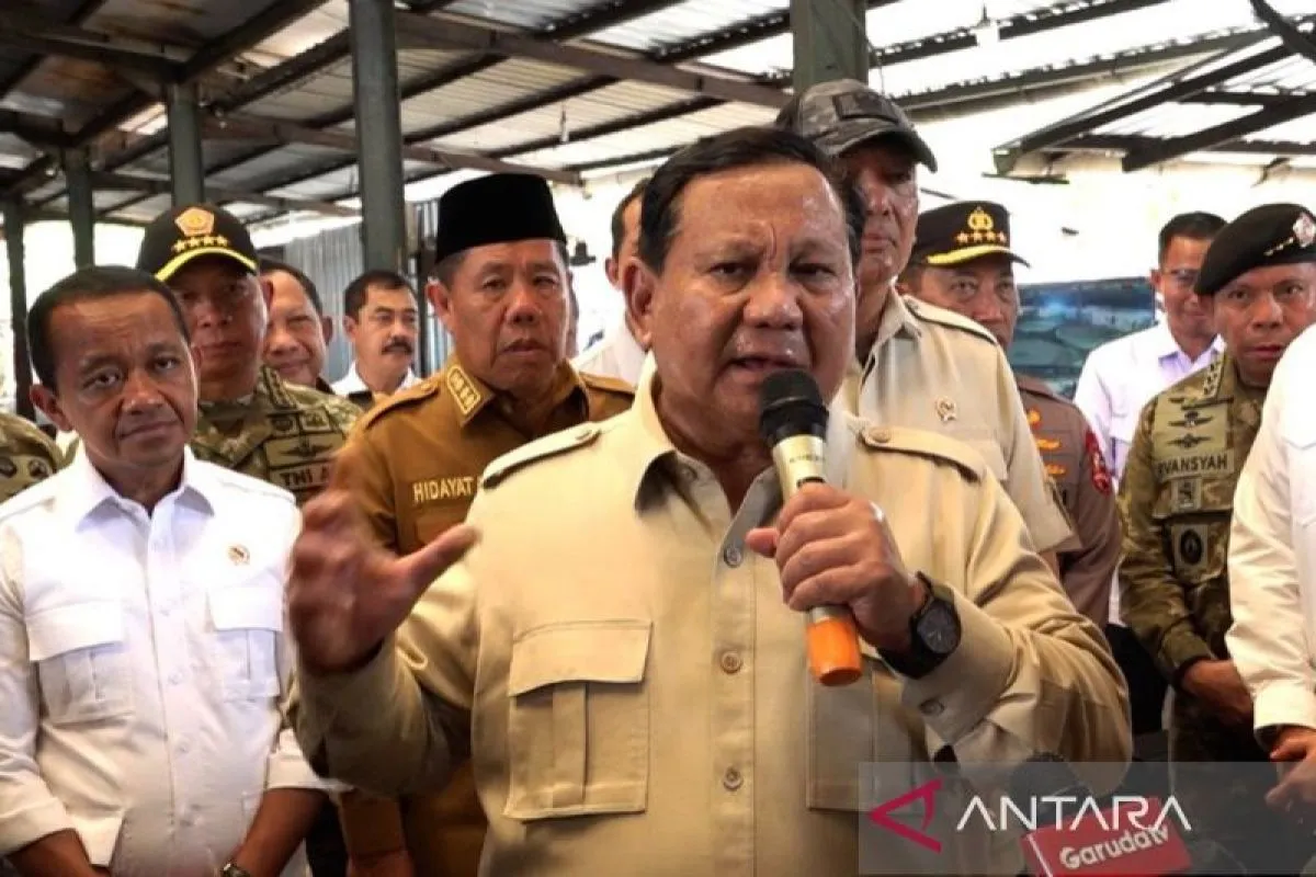 Presiden Prabowo: Kerugian Negara dari Tambang Ilegal Rp 300 Triliun
