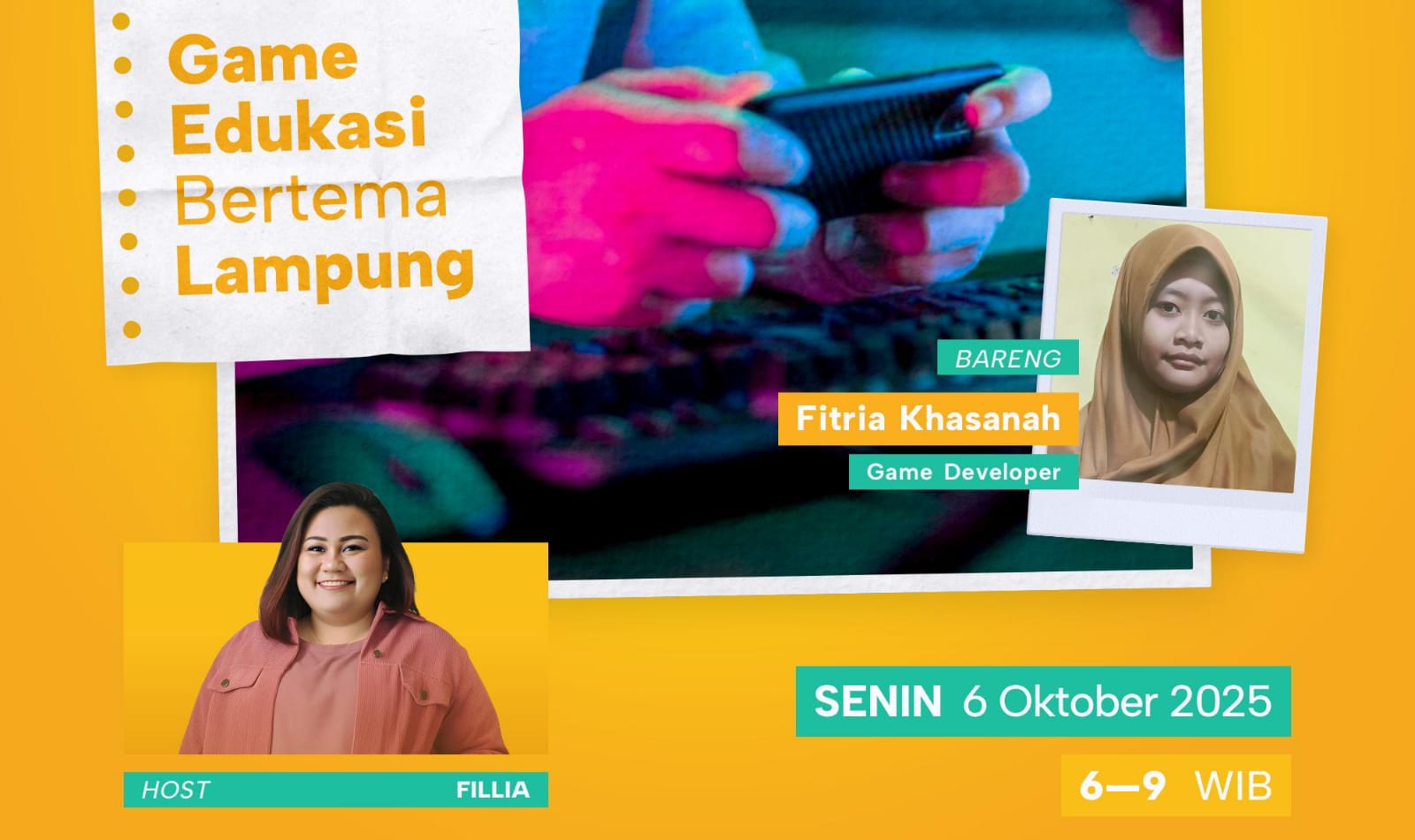 Fitria Khasanah, Game Developer Muda bahas Game Lokal Bertema Lampung