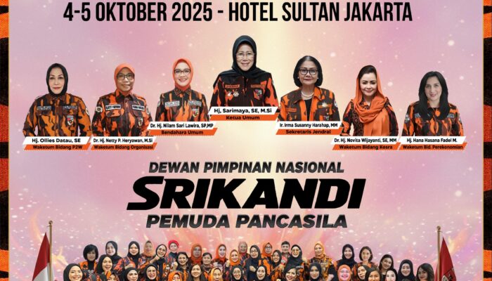 Rakernas II Srikandi Pemuda Pancasila Mendukung Percepatan RUU Perampasan Aset