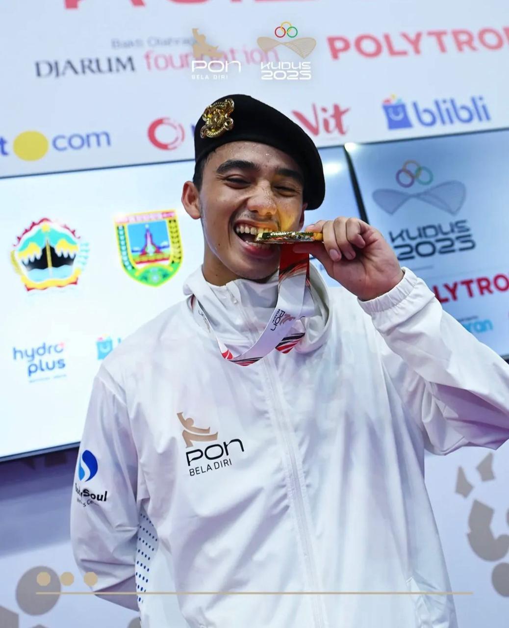 Atlet Garbha Presisi Polri Borong Medali di PON Beladiri 2025