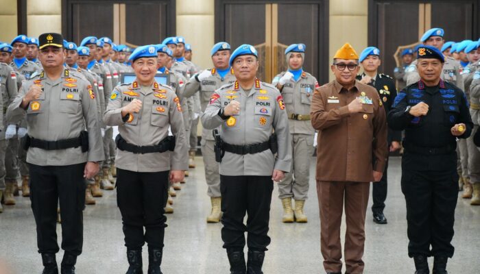 Wakapolri Pimpin Upacara Purna Tugas Kontingen Garuda Bhayangkara FPU 6 MINUSCA