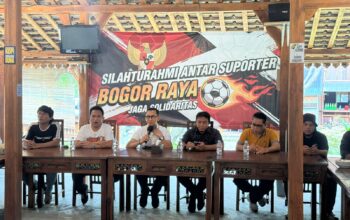 Suporter Se-Bogor Raya Gelar Silaturahmi, Teguhkan Solidaritas dan Tolak Provokasi, anarkisme dan mendukung Pembangunan Nasional