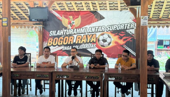 Suporter Se-Bogor Raya Gelar Silaturahmi, Teguhkan Solidaritas dan Tolak Provokasi, anarkisme dan mendukung Pembangunan Nasional