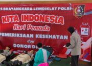 Donor Darah dan Pengobatan Gratis Warnai Peringatan Sumpah Pemuda di Lemdiklat Polri