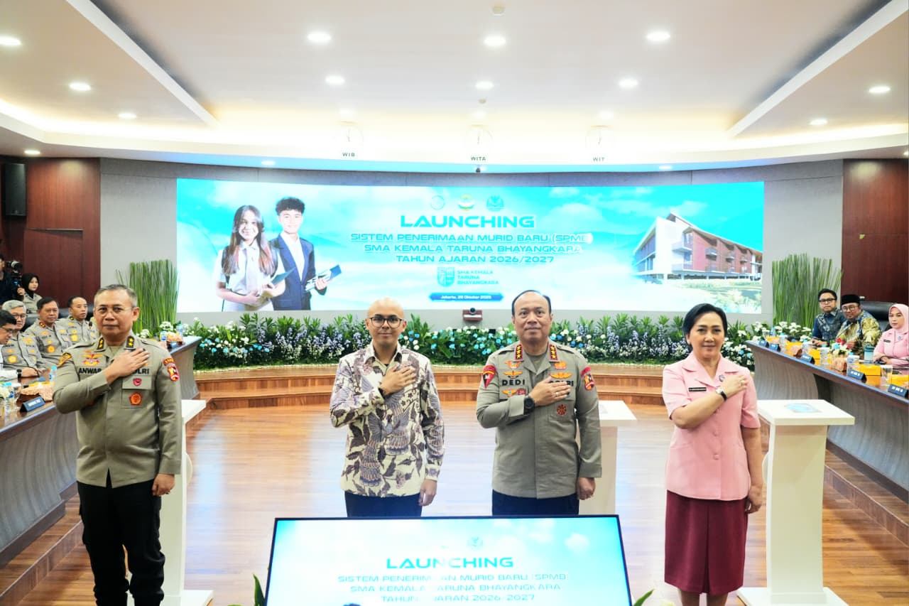 Polri Launching SPMB SMA Kemala Taruna Bayangkara: Komitmen Bangun SDM Unggul Sejalan Asta Cita Presiden Prabowo