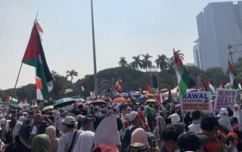 Indonesia Melawan Genosida di Patung Kuda