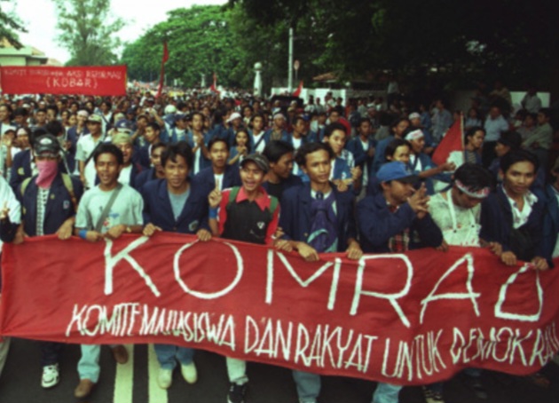 KOMRAD 98 Tolak Keras Soeharto Sebagai Pahlawan Nasional