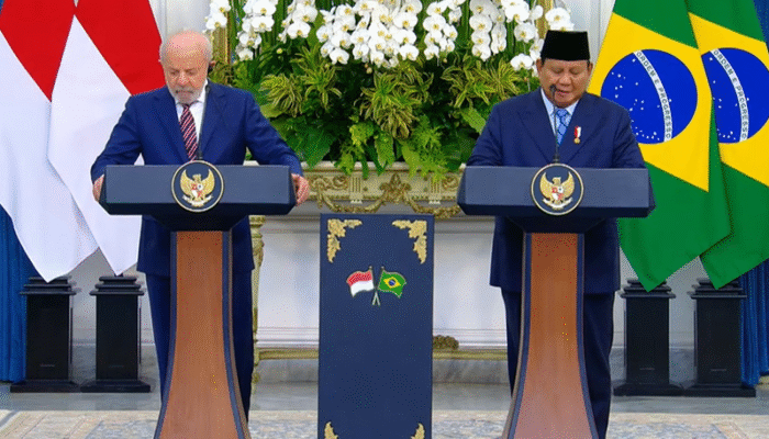 Prabowo dan Lula Saksikan Tanda Tangan Kerja Sama Berbagai Bidang, Nilainya Rp83,2 Triliun