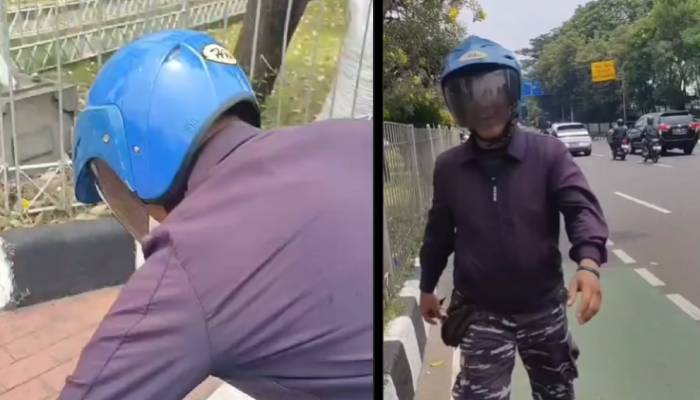 Viral! Oknum TNI AL Diduga Pukul Ojol di Grogol