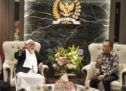 Wakil Ketua DPR Terima Kunjungan Abu Bakar Ba’asyir, Bahas Umat dan Keutuhan NKRI