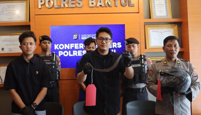 Polres Bantul Tangkap Pelaku Penganiayaan pada Driver Ojol