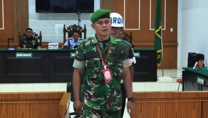 Vonis 10 Bulan untuk Oknum TNI Penyebab Remaja Tewas Lebih Ringan dari Maling Ayam