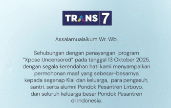 Surat Terbuka Trans 7 -