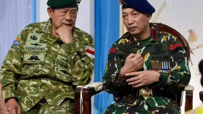 Isu SBY ‘Abaikan’ Kapolri di HUT TNI, Demokrat: Sudah Cengkerama Sebelumnya
