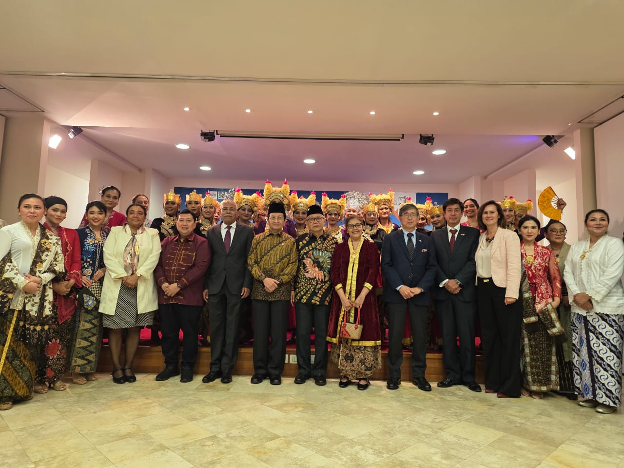 Menteri Agama Nasaruddin Umar di Vatikan, Roma.