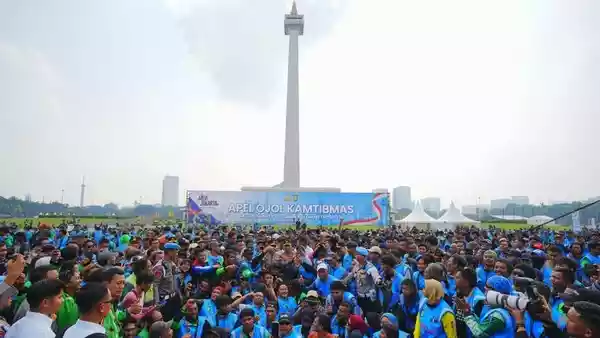 400 Ribu Driver Ojol Gabung Program Kamtibmas, Kapolri Ajak Bersinergi Jaga Keamanan Jakarta