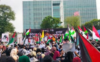 Menuju Aksi Solidaritas Palestina di Patung Kuda, Ribuan Massa PKS & KAMMI Jabar Bergerak ke Jakarta