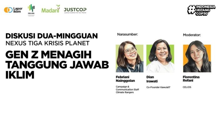 Momentum Sumpah Pemuda, Pemuda-pemudi Gen Z Menagih Tanggung Jawab Iklim