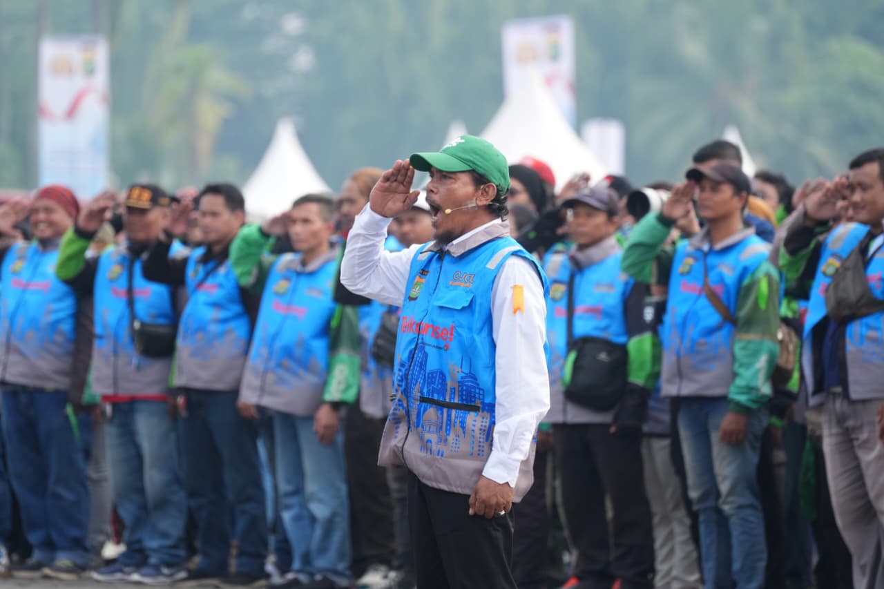 Ojol dan Kamtibmas: Ketika Rompi Hijau Menjadi Garda Terdepan Keamanan Kota