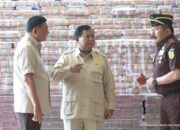 Pesan Tegas Prabowo di Depan Gunungan Uang Rp 13 T Sitaan Kejagung