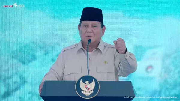 Presiden Prabowo Pimpin Pemusnahan 214,84 Ton Narkoba, Titip 3 Pesan ke Kapolri