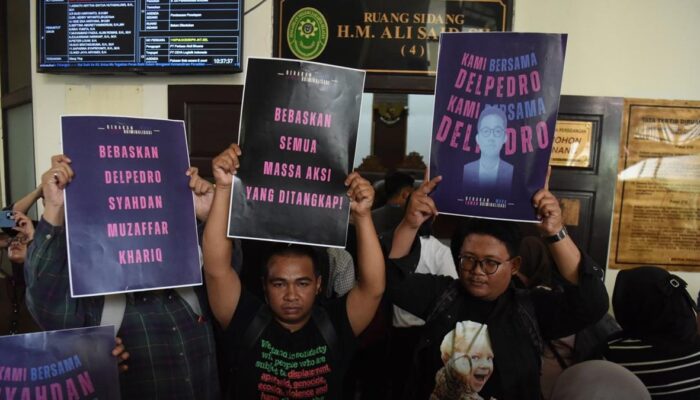 PN Jaksel Gelar Sidang Perdana Praperadilan Delpedro cs