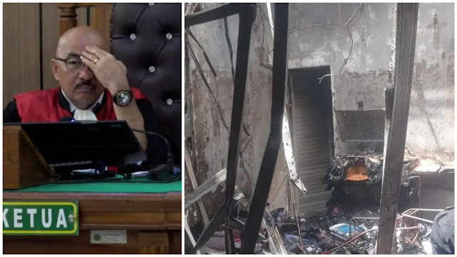 Usai Minta Bobby Nasution Hadir Sebagai Saksi, Rumah Hakim Khamozaro Mendadak Terbakar