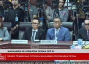 MKD Vonis Sahroni, Nafa, dan Eko Patrio Langgar Etik, Adies Kadir dan Uya Kuya Lolos