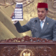 Habiburokhman di Rapat Paripurna ke 8 DPR RI