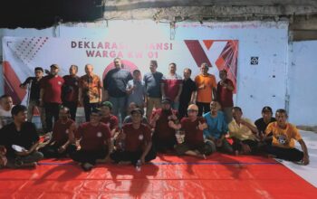 Warga RW 01 Cipadu Bentuk Aliansi Warga, Dihadiri Wakil Ketua DPRD Kota Tangerang dan Camat Larangan