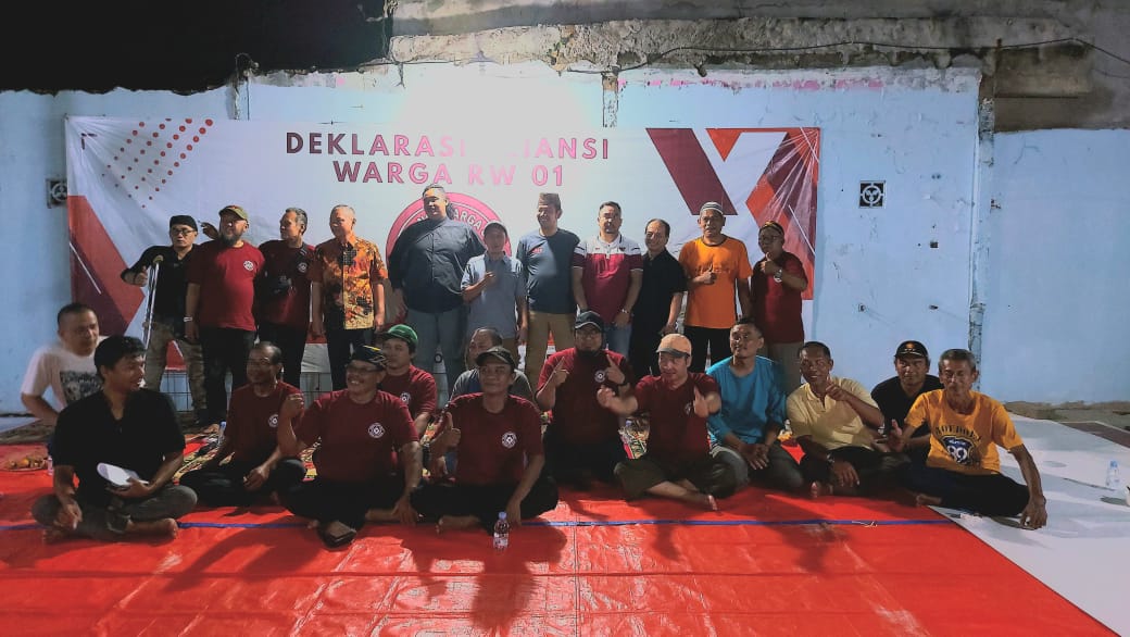 Warga RW 01 Cipadu Bentuk Aliansi Warga, Dihadiri Wakil Ketua DPRD Kota Tangerang dan Camat Larangan