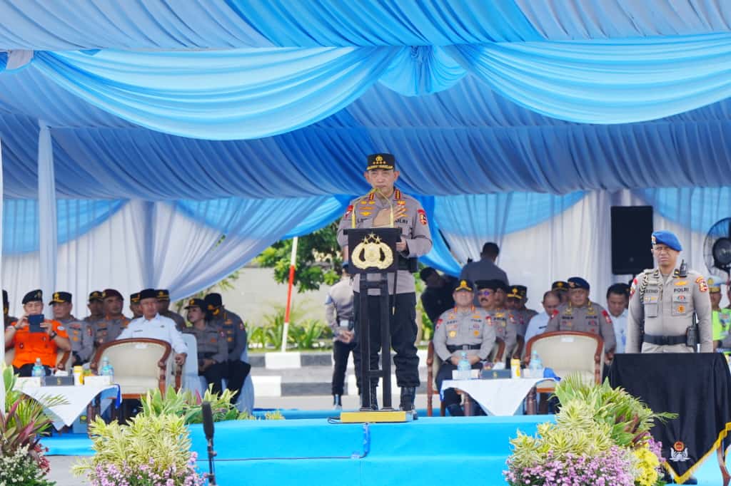 Pimpin Apel Tanggap Darurat Bencana, Kapolri Komitmen Beri Rasa Aman ke Masyarakat