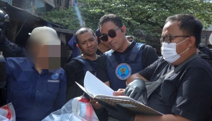 Kampung Bahari Kembali Jadi Sasaran, BNN-Polri Tangkap 9 Pelaku dan Sita Barang Bukti Mewah