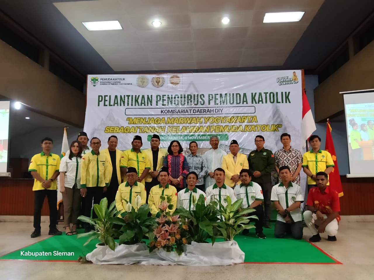 Pelantikan Pemuda Katolik Komda DIY Warnai Komitmen Menjaga Marwah dan Keistimewaan Yogyakarta
