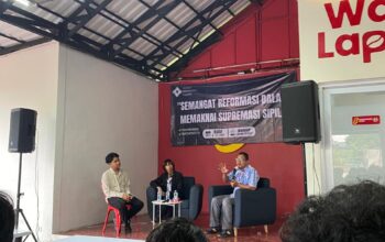 Serikat Mahasiswa Tangsel Bahas Ancaman Militerisasi dan Masa Depan Supremasi Sipil