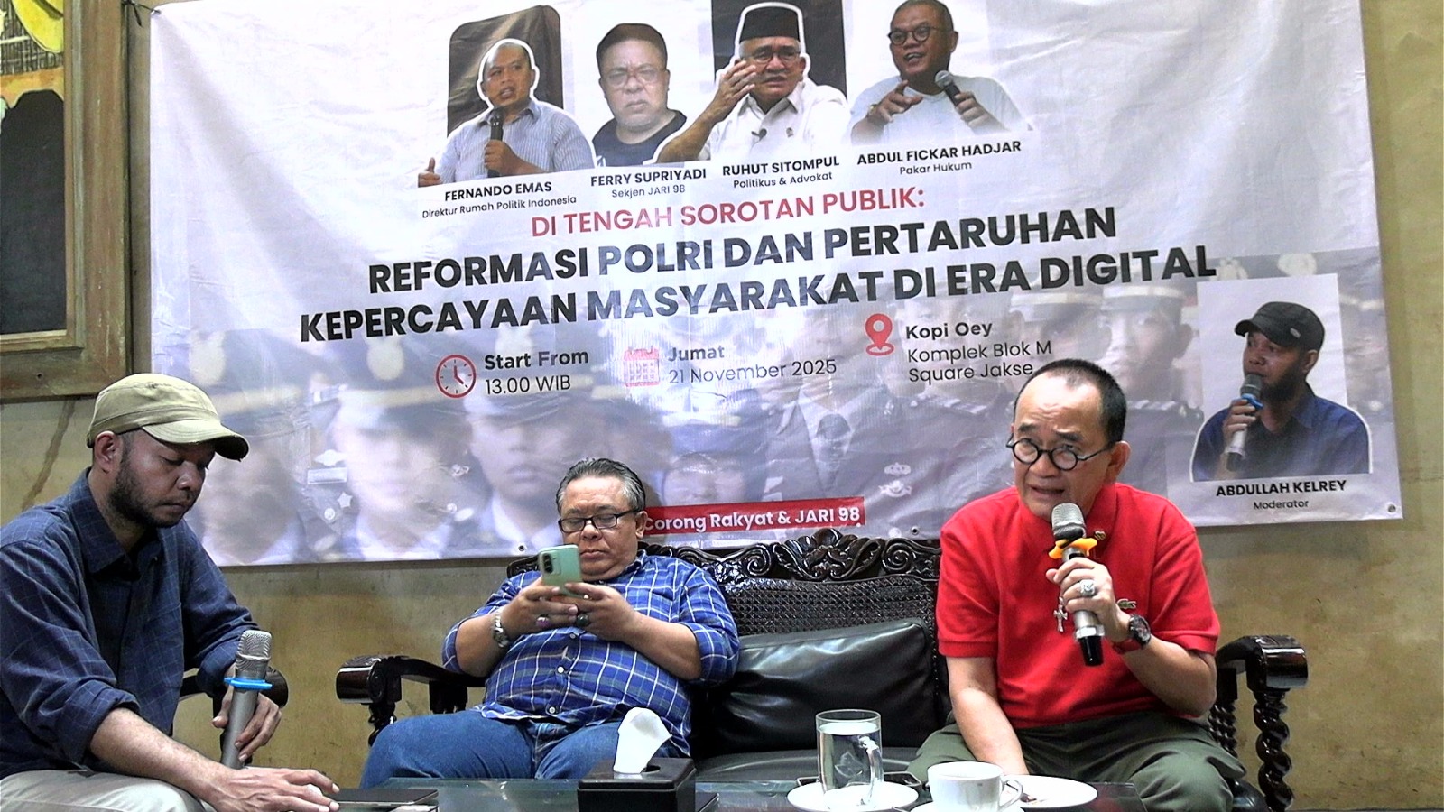 Biar Equal Ruhut Minta Jangan Hanya Sorot Polri, TNI Juga Harus Dibatasi