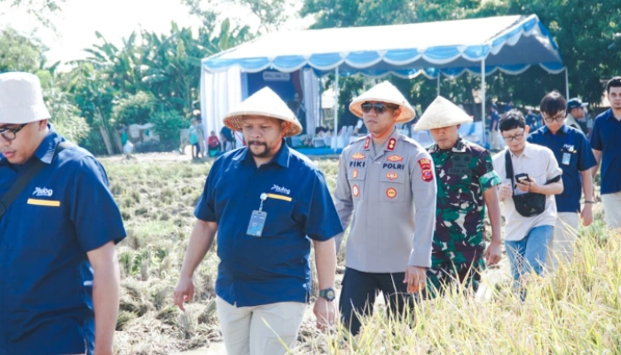 Kolaborasi Polres Karawang dan Bulog Wujudkan Ketahanan Pangan Nasional