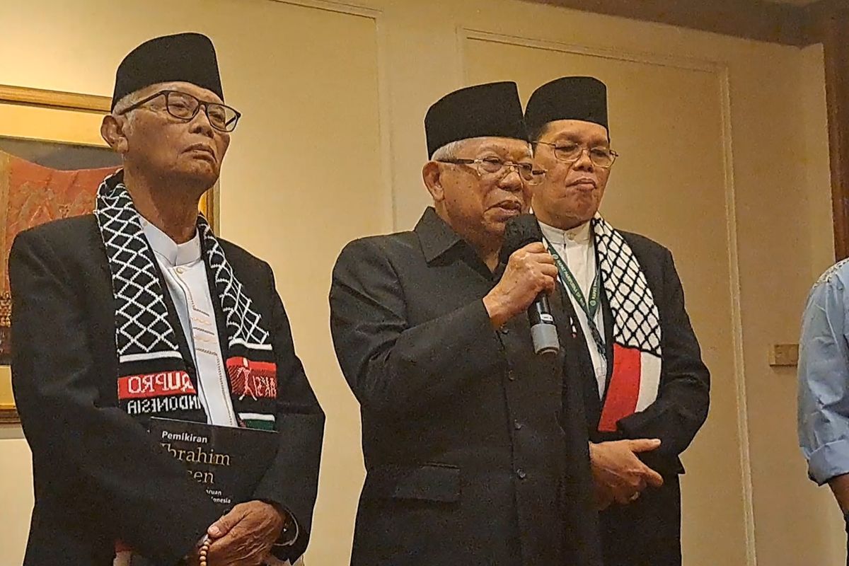 Maruf Amin dan Anwar Iskandar