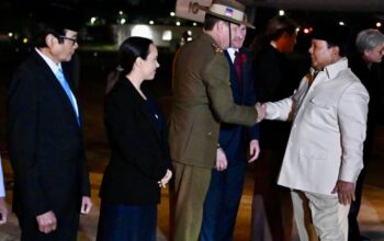 Prabowo Tiba di Sydney