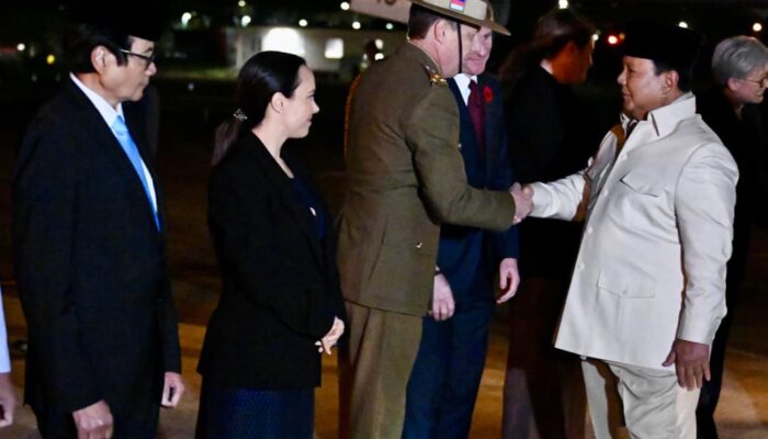 Prabowo Tiba di Sydney Australia