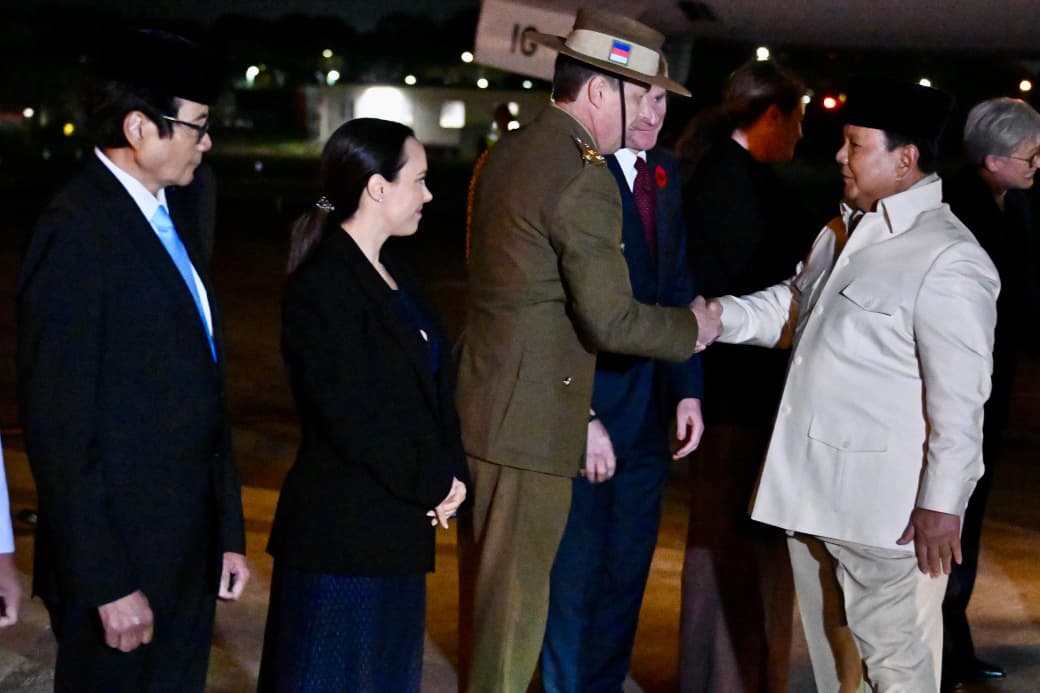 Prabowo Tiba di Sydney