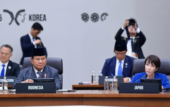 Prabowo di APEC 2025 Korea