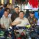 Prabowo di Stasiun Tanah Abang Baru